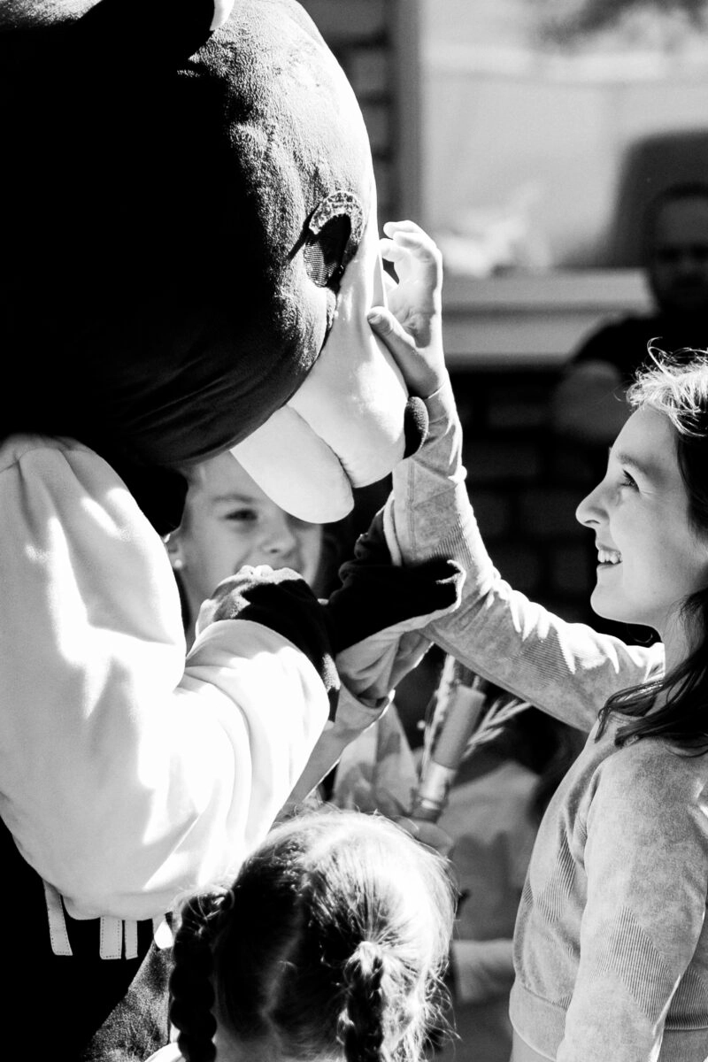 Children during an event organized by volunteers.
Mykolaiv region, Ukraine. Autumn 2025.
